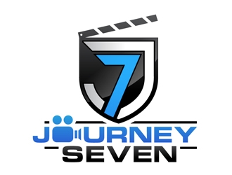J7 / Journey Seven logo design by DreamLogoDesign