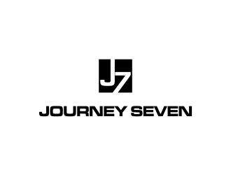 J7 / Journey Seven logo design by oke2angconcept