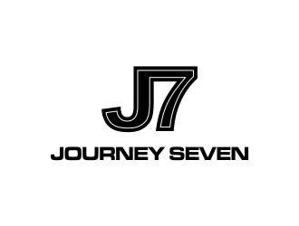 J7 / Journey Seven logo design by oke2angconcept