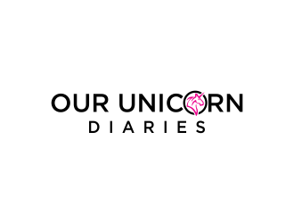Our Unicorn Diaries logo design by oke2angconcept