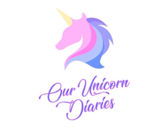 Our Unicorn Diaries logo design by DoniDimas