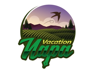 Vacation-Napa logo design by DreamLogoDesign