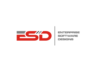 Enterprise Software Designs (ESD) logo design by R-art