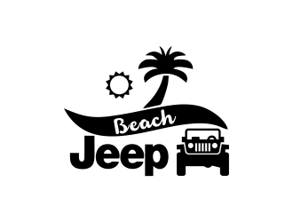Beach Jeeps logo design by afra_art