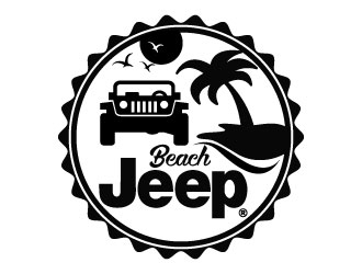 Beach Jeeps logo design by uttam