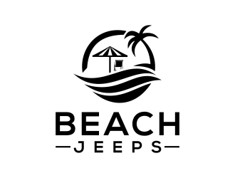 Beach Jeeps logo design by RIANW