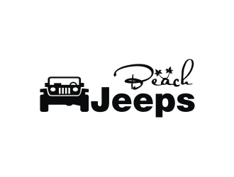 Beach Jeeps logo design by mbamboex