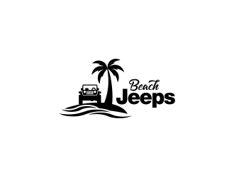 Beach Jeeps logo design by oke2angconcept