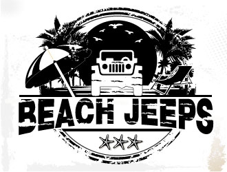 Beach Jeeps logo design by AYATA