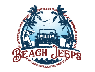 Beach Jeeps logo design by scriotx