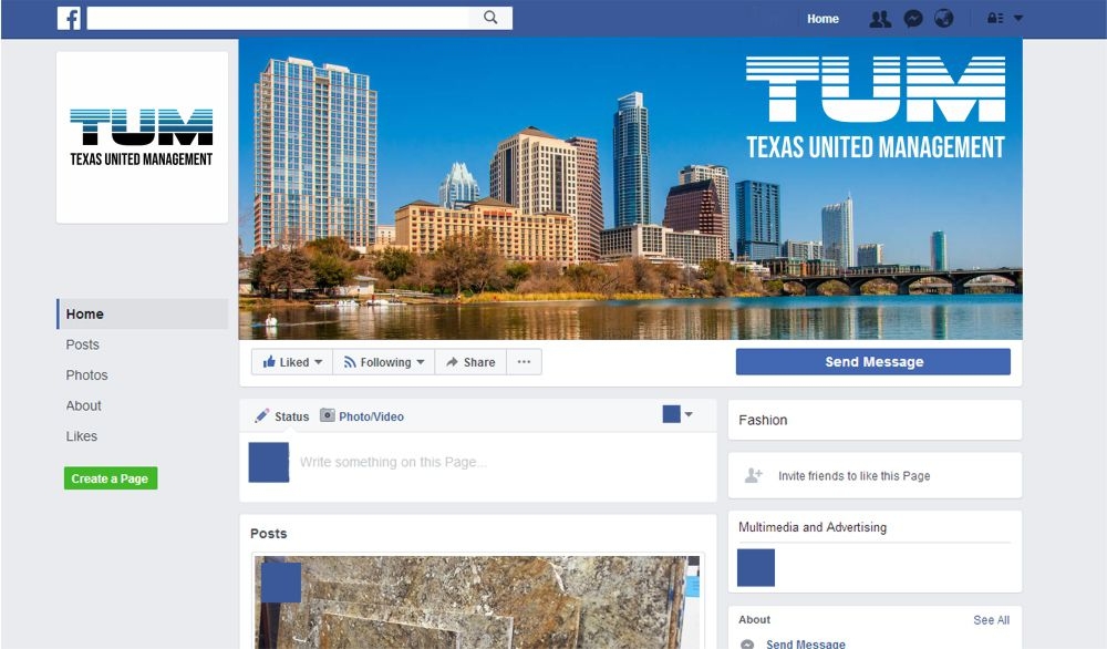 (TUM) Texas United Management Corp. logo design by ManishKoli