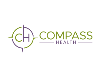 Compass Health logo design by lexipej