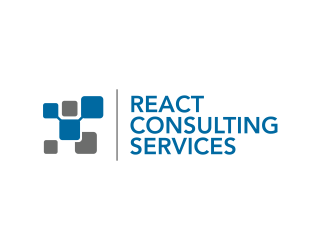 React Consulting Services - We also use RCS logo design by ingepro