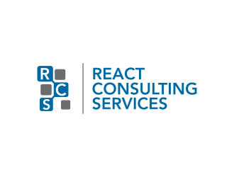 React Consulting Services - We also use RCS logo design by ingepro