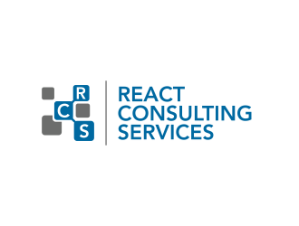React Consulting Services - We also use RCS logo design by ingepro