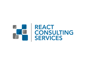 React Consulting Services - We also use RCS logo design by ingepro