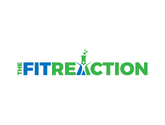 The Fit Reaction  logo design by denfransko