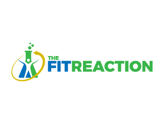 The Fit Reaction  logo design by denfransko