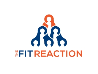 The Fit Reaction  logo design by sanu