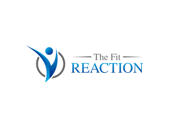 The Fit Reaction  logo design by ubai popi
