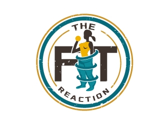 The Fit Reaction  logo design by art-design