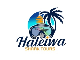 Haleiwa Shark Tours logo design by bougalla005