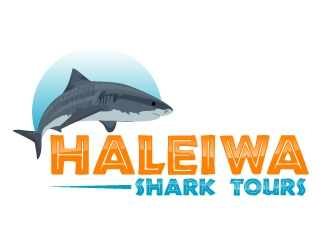 Haleiwa Shark Tours logo design by ElonStark