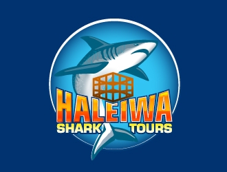 Haleiwa Shark Tours logo design by josephope