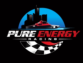 Pure Energy Racing logo design by Suvendu