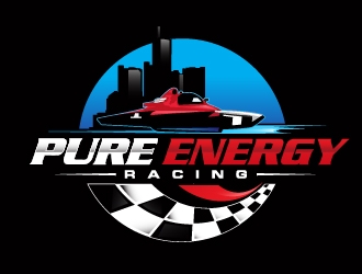 Pure Energy Racing logo design by Suvendu