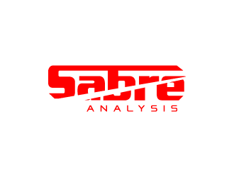 Sabre Analysis logo design by hwkomp