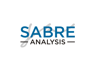 Sabre Analysis logo design by rief