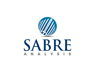 Sabre Analysis logo design by SmartTaste