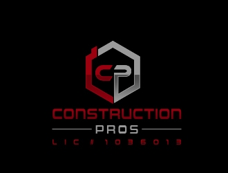 Construction Pros CP LIC#1036013 logo design by DesignPro2050