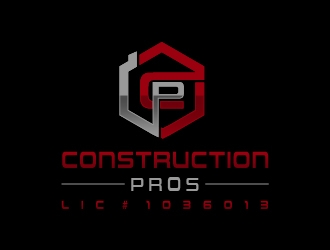 Construction Pros CP LIC#1036013 logo design by DesignPro2050
