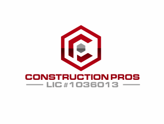Construction Pros CP LIC#1036013 logo design by kimora
