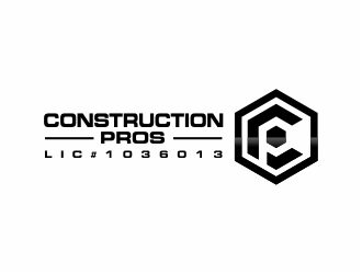 Construction Pros CP LIC#1036013 logo design by kimora