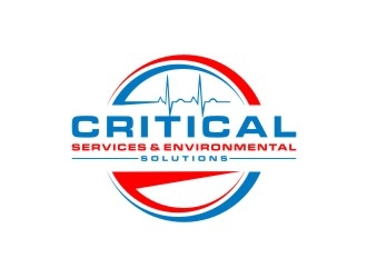 Critical Services & Environmental Solutions logo design by bricton