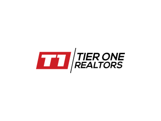Tier One Realtors logo design by ubai popi