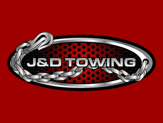 J&D Towing logo design by torresace