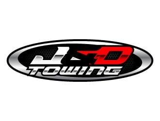 J&D Towing logo design by daywalker