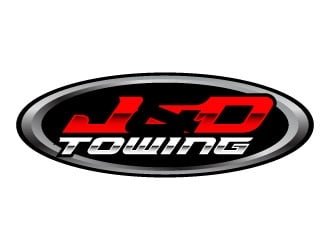 J&D Towing logo design by daywalker