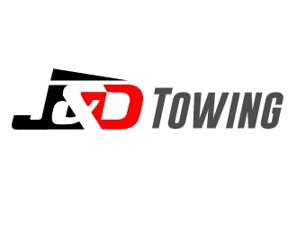 J&D Towing logo design by ruthracam