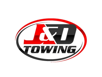 J&D Towing logo design by aRBy