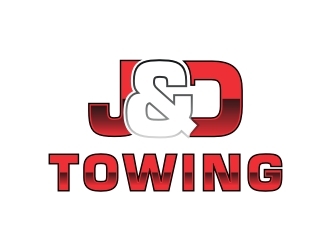 J&D Towing logo design by dibyo