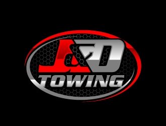 J&D Towing logo design by aRBy