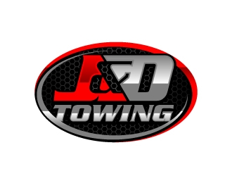 J&D Towing logo design by aRBy