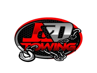 J&D Towing logo design by aRBy