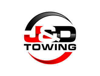 J&D Towing logo design by done