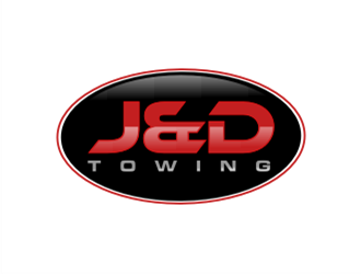 J&D Towing logo design by sheilavalencia